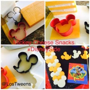 Disney party cheese