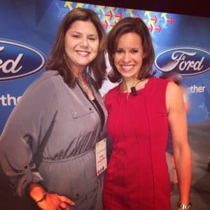 NBC Today Show Host Jenna Wolfe speaks at Ford Trends Conference