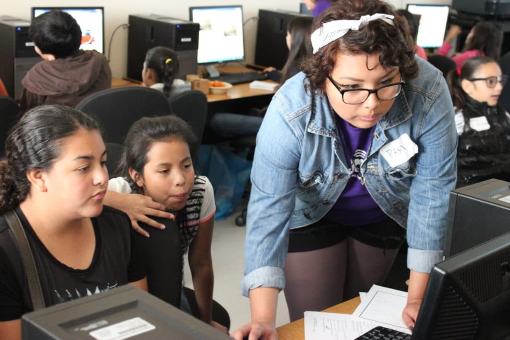 Latinita's Code Chica event was held on April 18th at Austin Community College Eastview Campus.
