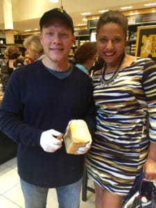 "The Cheese Guy" and I in  last week's event @ Maille NYC