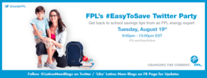 FPL's #EasyToSave Twitter Party